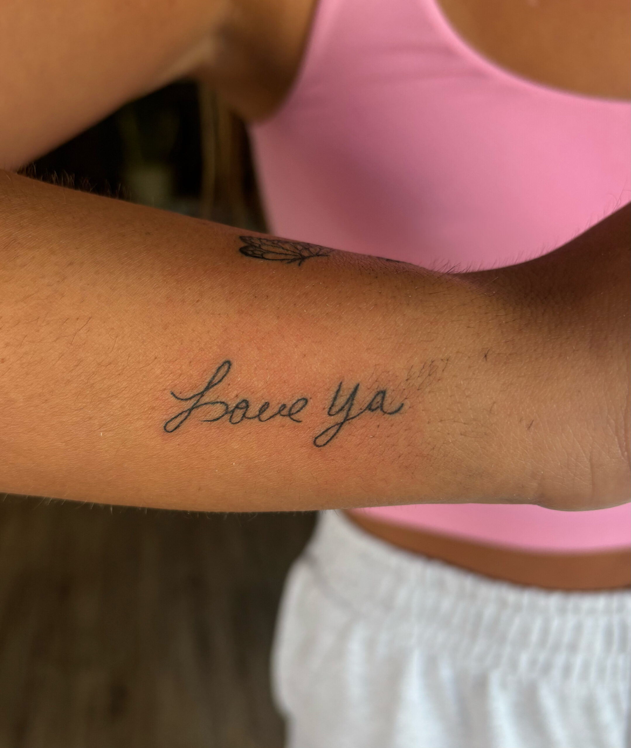 Ella Foust tattoos