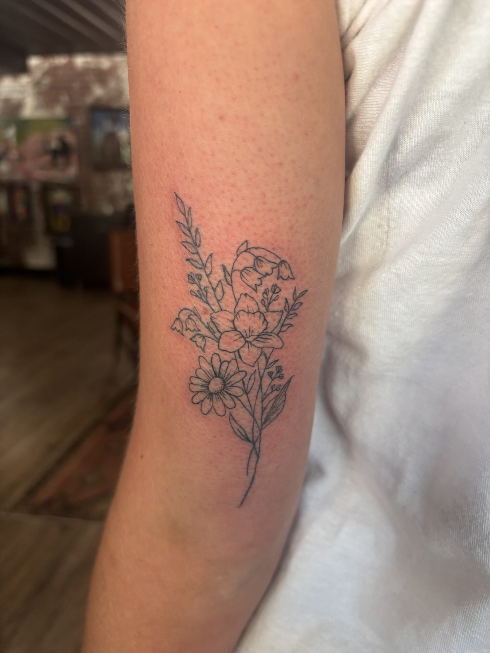 Ella Foust tattoos