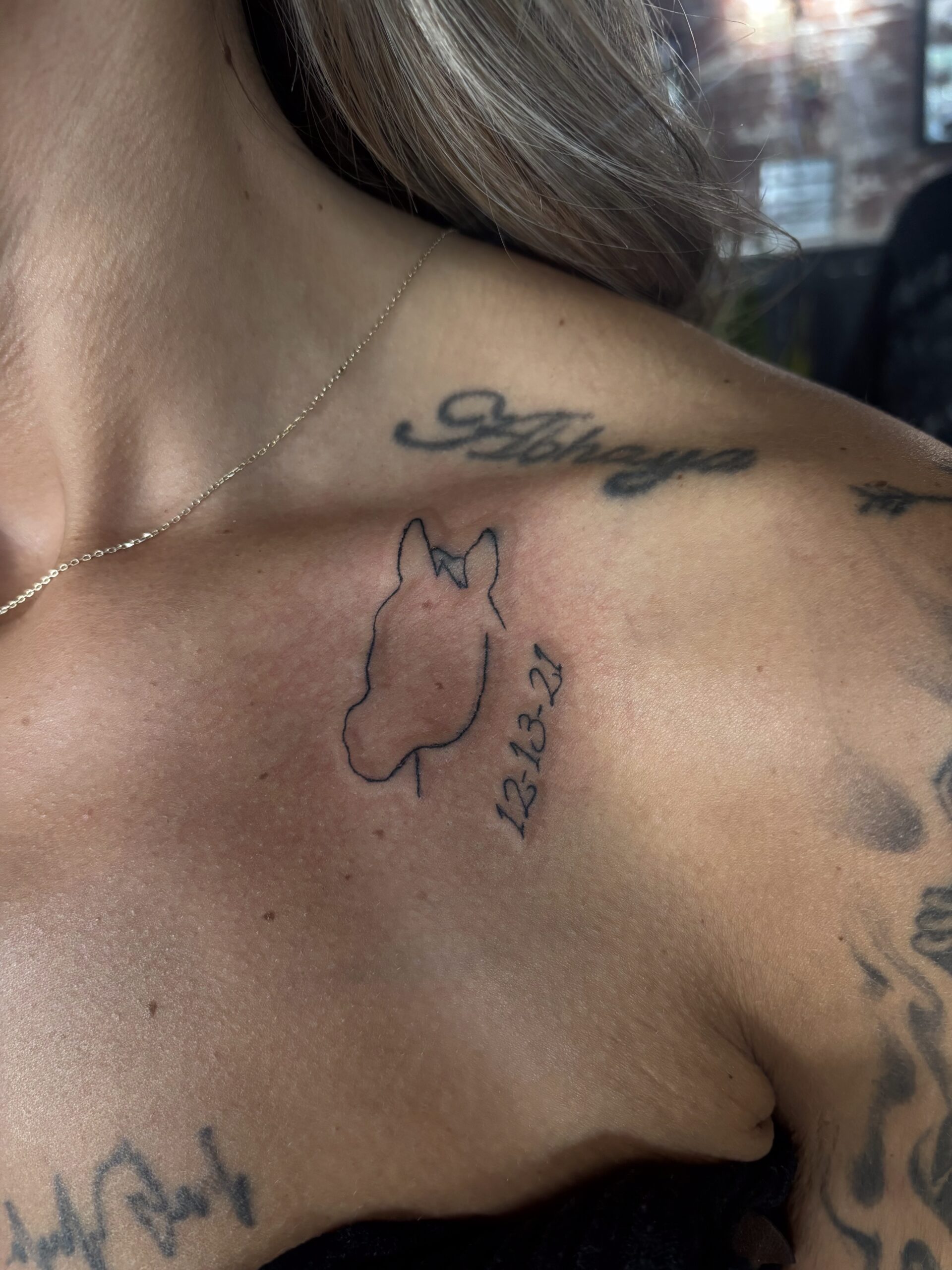 Ella Foust tattoos