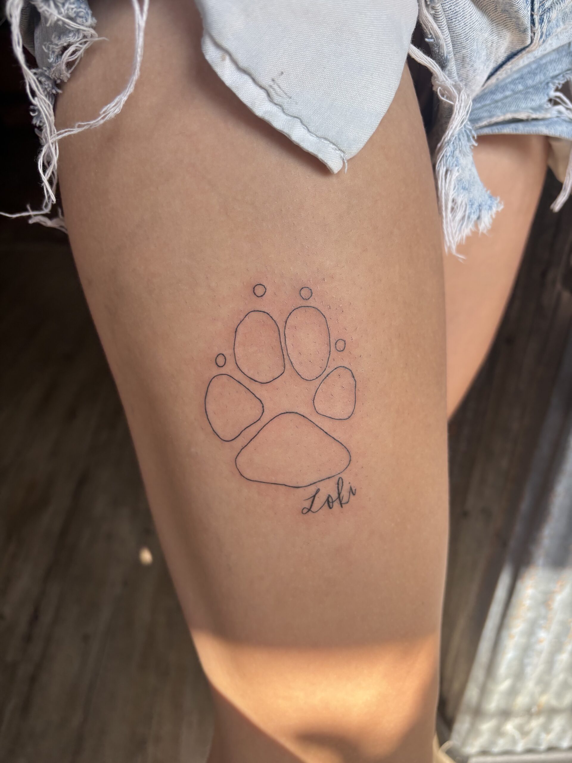 Ella Foust tattoos