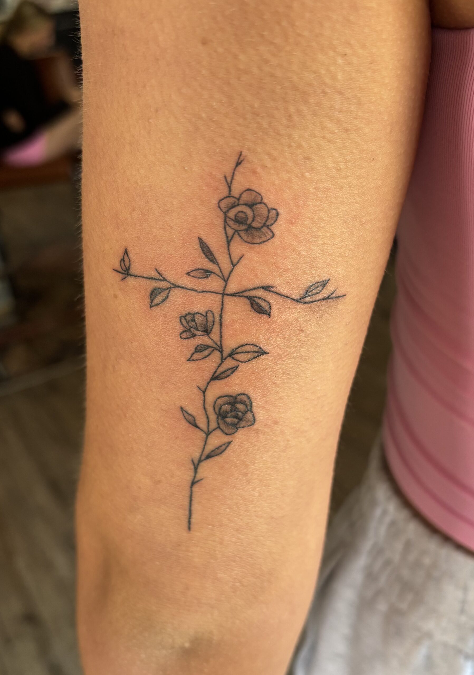 Ella Foust tattoos