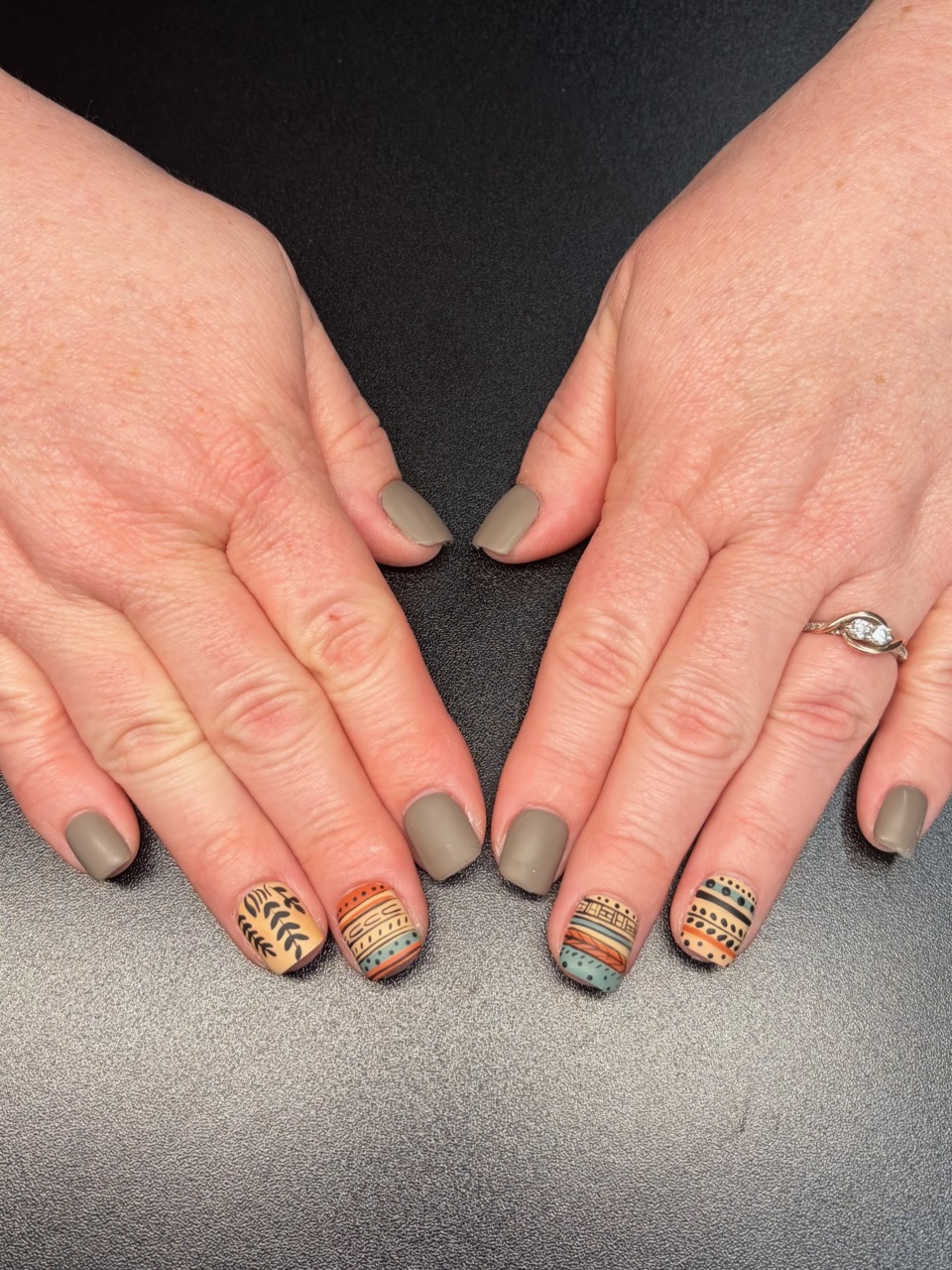 Nails by Kimberly Burke, Native Ink Tattoo