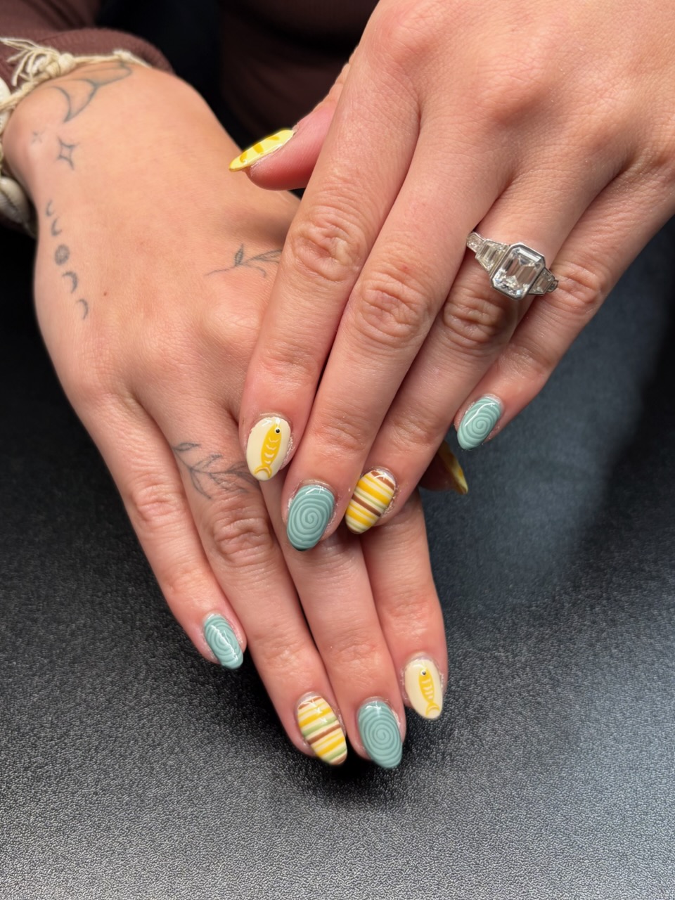 Nails by Kimberly Burke, Native Ink Tattoo